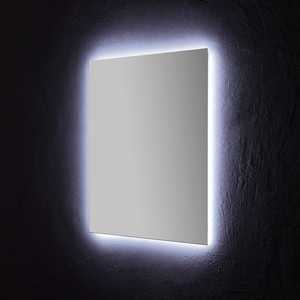 80x70 cm <b>LED</b> Backlit <b>Wall</b>-Mounted Water-Resistant Aluminum Frame Minimalist Design Bathroom <b>Mirror</b> Premium Product - Product Image 3