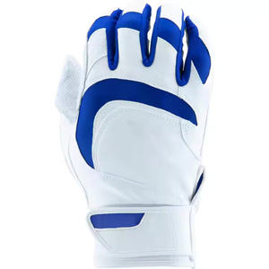 Gants de frappe de baseball en cuir professionnel fermeture à boucle de crochet respirant écologique personnalisable prix d'usine en gros bas - Product Image 1