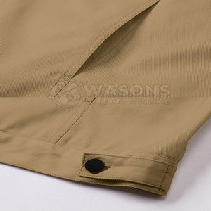 เสื้อแจ็คเก็ตทรัคเกอร์ผ้าซอฟท์วอชสำหรับผู้ชาย สวมใส่สบาย รุ่น 2026 สไตล์ลำลอง สตรีทแวร์ แฟชั่นทันสมัย เสื้อคลุม - Product Image 3