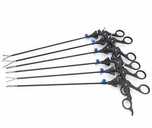 Pinces laparoscopiques articulées Allis isolées et non isolées, les plus vendues – Instruments laparoscopiques manuels - Product Image 1