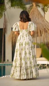 ชุดคุर्ตาผ้าฝ้ายพิมพ์ลายดิจิทัล สไตล์บอลลีวูด สำหรับงานแต่งงานฤดูหนาวแบบอินเดีย-ปากีสถาน  สวยงาม หรูหรา เหมาะสำหรับงานปาร์ตี้และงานพิธีต่างๆ สวมใส่สบายๆ - Product Image 3