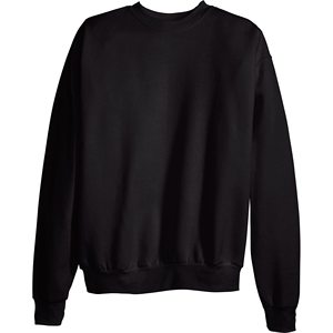 Sudaderas clásicas unisex para hombre, sudaderas lisas simples de color negro sólido para hombre - Product Image 4