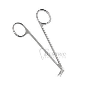 Herramientas profesionales de microdisección Marca personalizada Tijeras vasculares quirúrgicas de acero inoxidable reutilizables Fuente de alimentación manual - Product Image 2