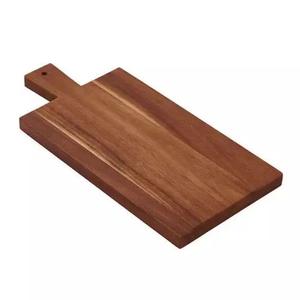 Tabla de madera de Acacia con mango rectangular, herramienta de cocina personalizada para picar queso, calidad prémium - Product Image 1