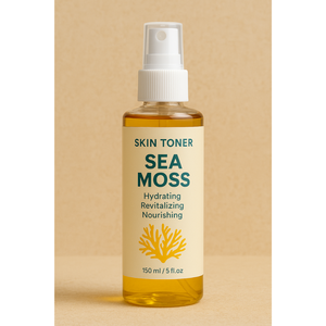 Herboganics - Tónico Facial Hidratante en Aerosol de Marca Propia, Spray Facial Natural Orgánico con Musgo Marino Puro y Vitamina C para la Piel de Hombre - Product Image 1