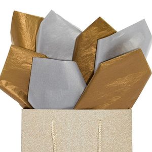 Double Sided Metallic <b>Tissue</b> <b>Paper</b> Roll Durable and Stylish with Dual Coating - Product Image 3