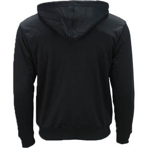 Sudaderas con capucha y cremallera completa de alta calidad para hombre con logotipo personalizado, sudadera cálida de manga larga con capucha Lisa para otoño - Product Image 5