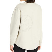 Veste bomber élégante pour femme, hiver, tricotée, respirante, haute qualité, couleur personnalisée, col montant, logo personnalisé
