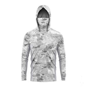 Sudadera de Pesca Personalizada con Sublimación, Secado Rápido, Poliéster, Protección UPF 50, MOQ Bajo - Product Image 4
