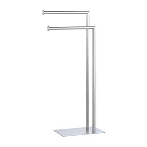 ราวแขวนผ้าขนหนูฐานสี่เหลี่ยมผืนผ้าพร้อมแขนสองข้างเครื่องมือหมุนใช้งานได้ - Product Image 1