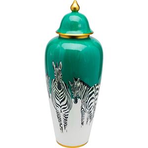 Pot de gingembre noir le plus vendu avec décor de vase en céramique de style Ins de garniture dorée pour la table de bureau à domicile ou le salon - Product Image 4