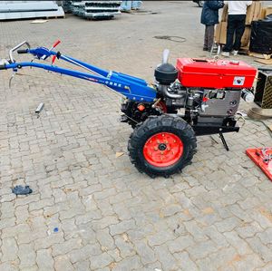 Tractor a pie de dos ruedas diésel de 22HP/minicultivador eléctrico con motor diésel, compre un tractor agrícola manual bastante usado disponible - Product Image 4