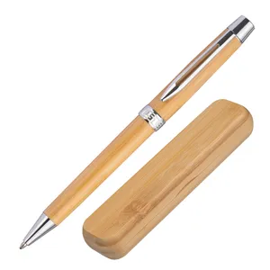 Penna in Bambù Personalizzata con Profumo di Rosmarino e Astuccio, Gadget Promozionale - Product Image 1