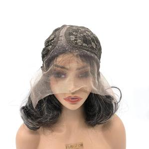 Peluca de Cabello Humano Remy Brasileño con Frente de Encaje Transparente HD para Mujeres Negras, Base de Seda, 24 mm, Densidad 130%-150% - Product Image 2