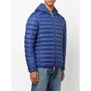 Respirant imperméable laine à capuche fermeture éclair hiver veste hommes chaud bouffant Parka décontracté Streetwear Polyester Nylon avant en gros - Product Image 2