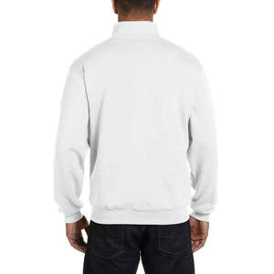 Sweat à capuche unisexe personnalisé en molleton 100 % coton, décontracté, à séchage rapide, avec fermeture éclair quart de tour, meilleure qualité, prix bas, couleur personnalisée, service OEM - Product Image 4