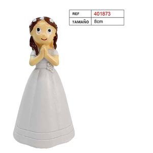 Figurine Communion pour Filles 8 cm – Décoration Religieuse Élégante pour Fête et Célébrations - Product Image 3