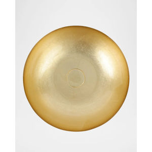 Cuenco Decorativo de Aluminio Dorado con Pedestal para Frutas y Aperitivos, Centro de Mesa Decorativo para Bodas y Fiestas, Decoración de Lujo, Regalo Hecho a Mano - Product Image 3