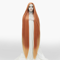 Perruque Celebritywig extra longue de 69 pouces, avec une ligne de cheveux naturelle, perruque synthétique à dentelle frontale pour drag queens