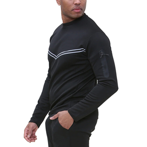 Survêtements de haute qualité pour hommes, streetwear personnalisé, coupe évasée, taille plus, 100% coton, faible MOQ, coupe ajustée pour un usage décontracté - Product Image 5