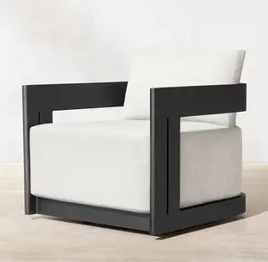 Matira Mobilier de <span class=keywords><strong>jardin</strong></span> moderne <span class=keywords><strong>Fauteuil</strong></span> inclinable pivotant en <span class=keywords><strong>aluminium</strong></span> de qualité supérieure Siège <span class=keywords><strong>bas</strong></span> extérieur <span class=keywords><strong>Fauteuil</strong></span> individuel pour hôtel - Product Image 1