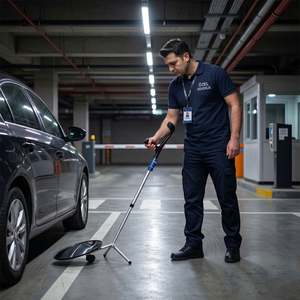 Juego de Espejos de Inspección para Automóvil Ajustables de 30 cm y Diez Piezas - Product Image 3