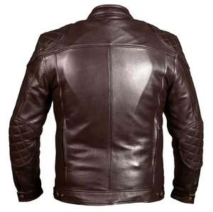 Blouson de moto unisexe en cuir coupe-vent 2026 – Durable pour la course, commande en gros OEM toutes saisons - Product Image 3