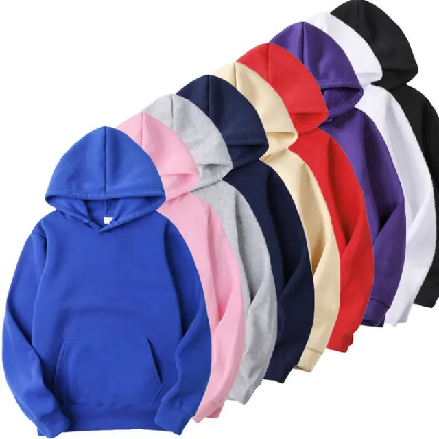 custom hoodie & sweatshirts organic cotton plus size men's hoodie whole sale factory price men's clothing