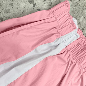 Pantalones cortos de baloncesto para hombre, venta al por mayor de OEM, pantalones cortos holgados de nailon personalizados de talla grande para gimnasio, pantalones cortos para correr, cintura alta elástica transpirable - Product Image 5