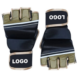 Guantes de MMA para Exteriores Impermeables de la Mejor Calidad, Diseño Personalizado al por Mayor, Servicios OEM, Guantes de MMA de Cuero con Logotipo Personalizado para Hombre - Product Image 6