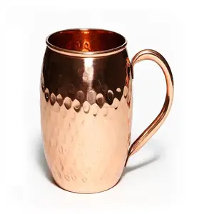 Un fournisseur indien propose du café plaqué cuivre de Moscou pour des tasses en grande quantité dans le monde entier pour un restaurant de vacances de Noël - Product Image 6