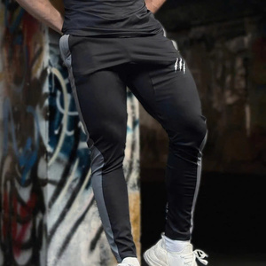 SP05, pantalones ligeros de algodón para correr, absorbe el sudor rápido con sensación suave para una movilidad cómoda y deportiva, disponible en negro y blanco - Product Image 4