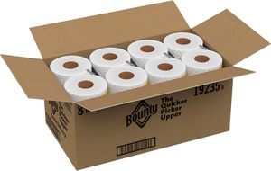 Bounty Quick-Size Paper Towels, White, 8 Family Triple Rolls = 27 Regular Rolls - Product Image 3