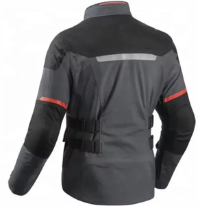 Veste de course pour motards Cardura, veste de sécurité pour moto, imperméable, noire, veste Cardura pour motards - Product Image 6