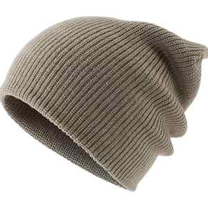 Logo personnalisé Chapeaux d'hiver Confortable 100% Coton Hommes Beanie Caps Solid Design pour Adultes Unisexe Commun Quick Dry - Product Image 2