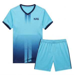 Nuevo Uniforme de Fútbol Corto Sublimado Personalizado al por Mayor, Tejido Transpirable de Secado Rápido, Adecuado para Escuelas, Clubes y Equipos en Todo el Mundo - Product Image 1