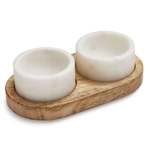 Tazón de mármol, suministro de fábrica, tazón de sal y pimienta de mármol moderno para utensilios de cocina y decoración de mesa - Product Image 1