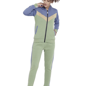 Conjuntos de Jogger de fitness de talla grande para mujer, ropa deportiva con logotipo personalizado, sudadera de entrenamiento de invierno de lana de rizo, pantalones de chándal, pista - Product Image 4