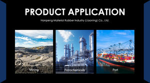 Bande de protection de convoyeur en polyuréthane de haute qualité, épaisseur 12 mm, couleur orange/rouge, dureté 62±5 Shore A - Product Image 3