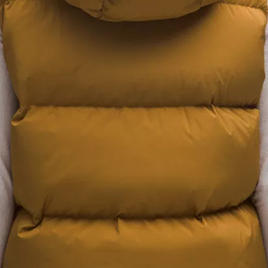 Venta al por mayor de las mujeres logotipo personalizado recortado chaleco acolchado para la venta de las mujeres de moda de cuello alto cremallera recortada chaleco acolchado - Product Image 4