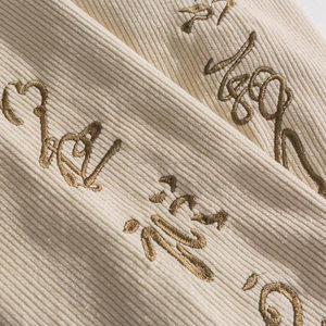 Chaqueta Varsity Extra Grande de Invierno con Cuello Alto, Ecológica y Transpirable para Hombre, con Caligrafía China Bordada, Estilo Urbano - Product Image 5