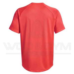 T-shirt personnalisé à manches courtes pour hommes Vêtements imprimés par sublimation à séchage rapide Style de rue avec logo imprimé - Product Image 4