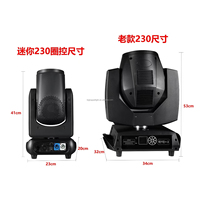 Offre Spéciale MINI Beam 230 7r Sharpy 230w Beam Moving Head Light pour Bars, Stages, Clubs, 24 DMX