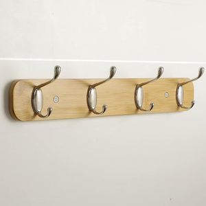 Porte-manteau mural en bois de haute qualité, aspect premium, moderne, toucher réel, faible coût, décoratif, fait à la main pour la décoration de la maison - Product Image 3