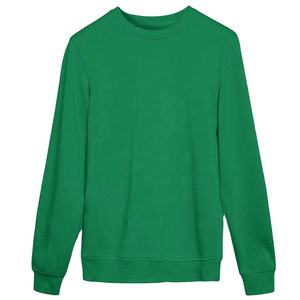 Sudadera de cuello redondo de algodón 100% de peso pesado, colores personalizables, tamaños, hombros caídos, cuello grueso, teñido liso para el logotipo de invierno - Product Image 1