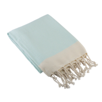 100% Cotton Woven Quick-Dry Kids Bath Towel with Cartoon Pattern for Golf Aqua Color Bathroom Use