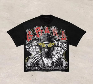 Camiseta de tendencia para hombre, camiseta imprimible personalizada de algodón 100% de alta calidad para hombre - Product Image 1