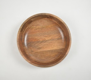 Bas quantité minimale de commande fait à la main personnalisé émaillé grand bol en bois fabricant grossiste vente directe d'usine - Product Image 3
