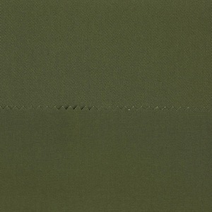 Tissu en coton sergé kaki 108*58 à simple fil pour chapeau - Product Image 2