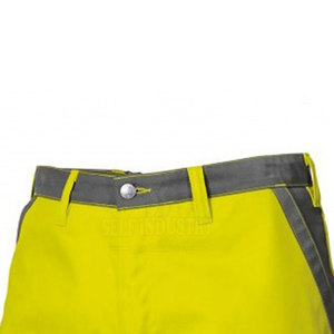 Pantalones cortos de trabajo de secado rápido de alta calidad para hombre, estilo de patrón sólido informal ignífugo hecho de lona - Product Image 4